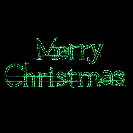 Merry Christmas Multi-Color Sign