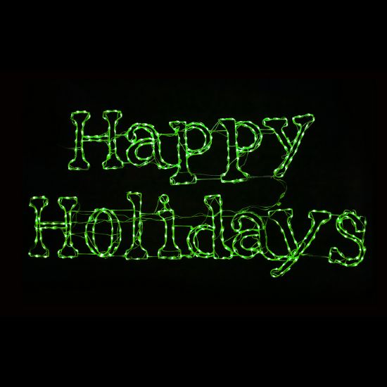 Happy Holidays Multi-Color Sign
