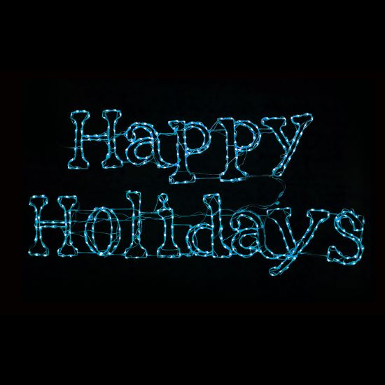 Happy Holidays Multi-Color Sign