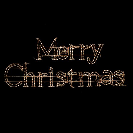 Merry Christmas Multi-Color Sign