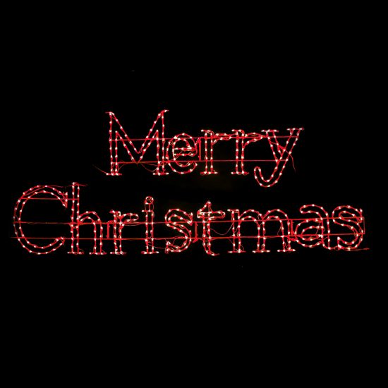 Merry Christmas Multi-Color Sign
