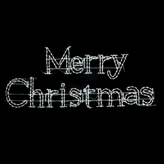 Merry Christmas Multi-Color Sign